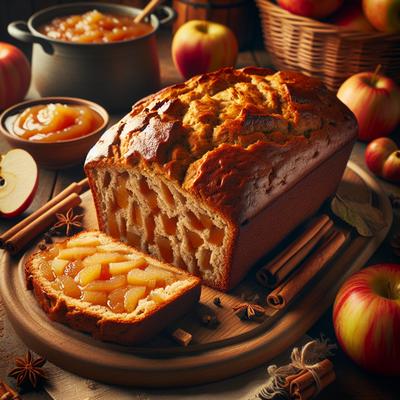 Image of Spiced Applesauce Bread