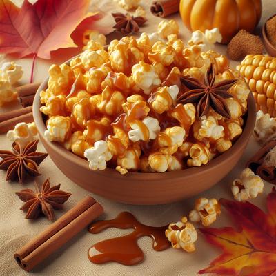 Image of Spiced Autumn Caramel Corn