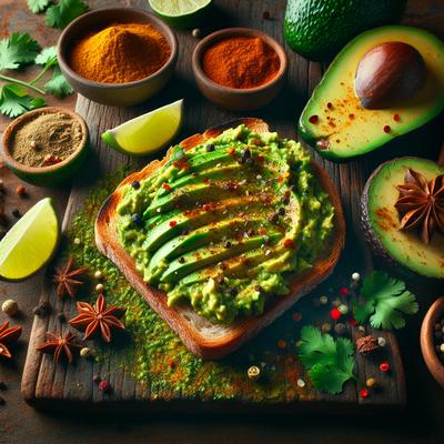 Image of Spiced Avocado Sandwich Spread