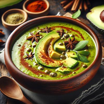 Image of Spiced Avocado Soup