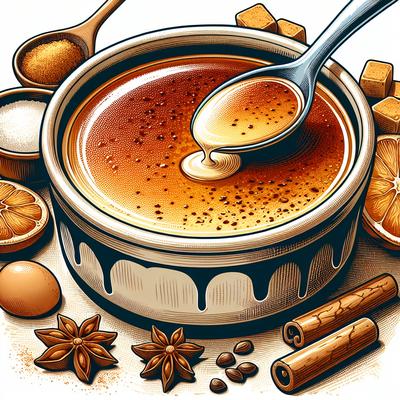 Image of Spiced Baked Custard