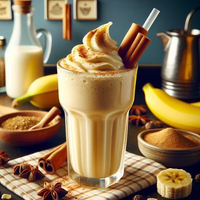 Image of Spiced Banana Milk Shake