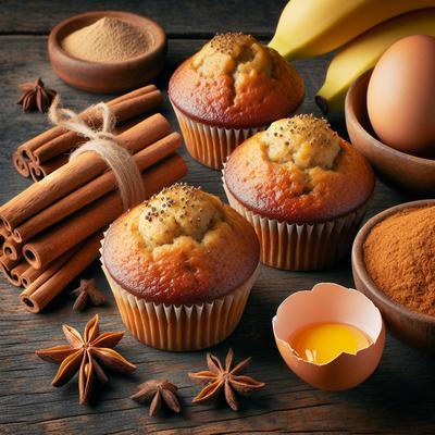 Image of Spiced Banana Muffins