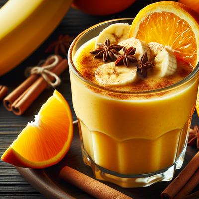 Image of Spiced Banana Orange Smoothie