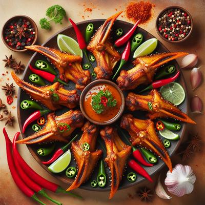Image of Spiced Bat Wings Chicken Wings