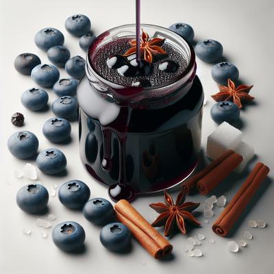 Image of Spiced Blueberry Syrup