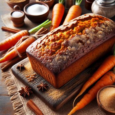 Image of Spiced Brown Sugar Carrot Bread