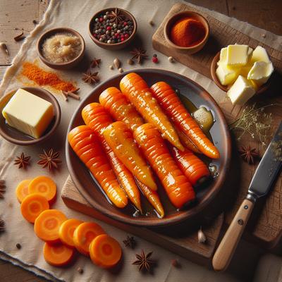 Image of Spiced Butter Glazed Carrots
