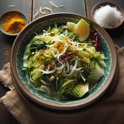 Image of Spiced Cabbage with Coconut