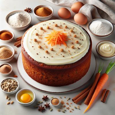 Image of Spiced Carrot Cake Gluten Free