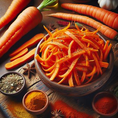 Image of Spiced Carrot Strips