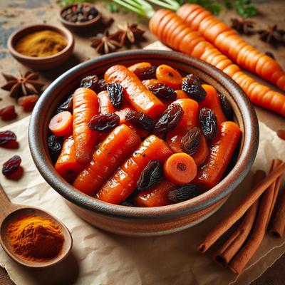 Image of Spiced Carrots with Raisins