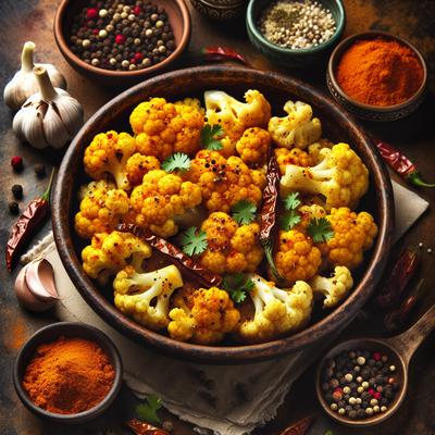 Image of Spiced Cauliflower with a Kick