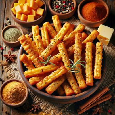 Image of Spiced Cheese Straws
