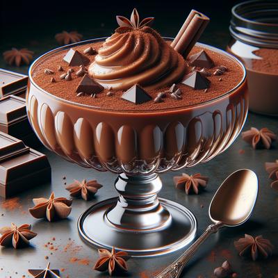 Image of Spiced Chocolate Bavarian Cream