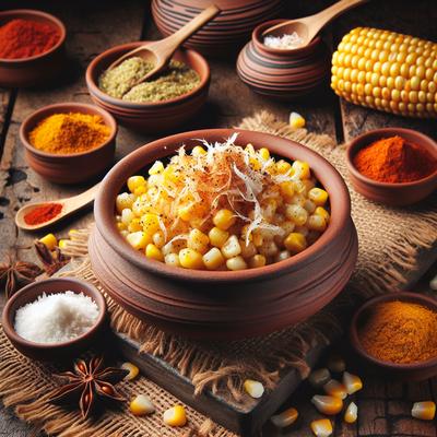 Image of Spiced Corn with Coconut