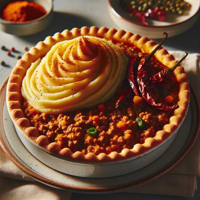 Image of Spiced Cottage Pie with Chile Mash