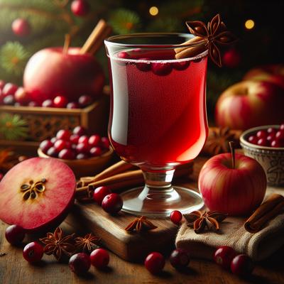 Image of Spiced Cranberry Apple Juice