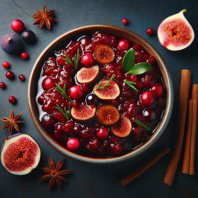 Image of Spiced Cranberry Fig Relish