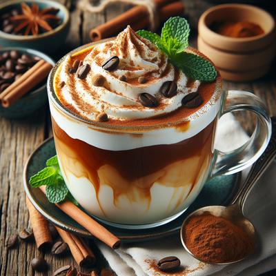 Image of Spiced Cream Coffee or Spiced Cream Irish Coffee