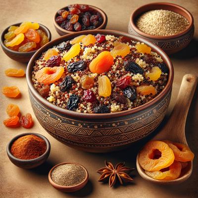 Image of Spiced Dried Fruit Quinoa