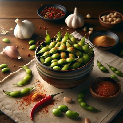 Image of Spiced Edamame 1 Pt