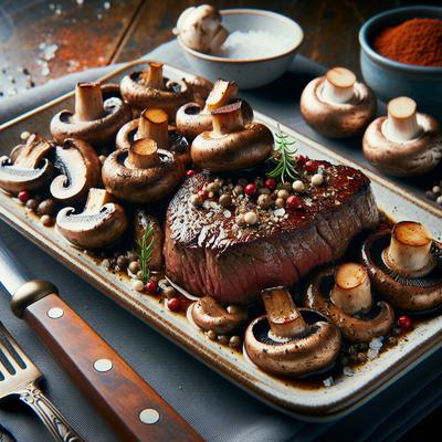 Image of Spiced Filet Mignon with Mushrooms