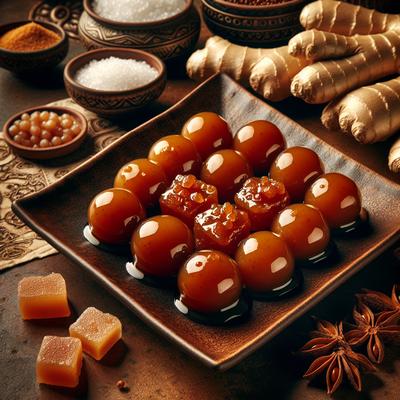 Image of Spiced Ginger Caramel Bites