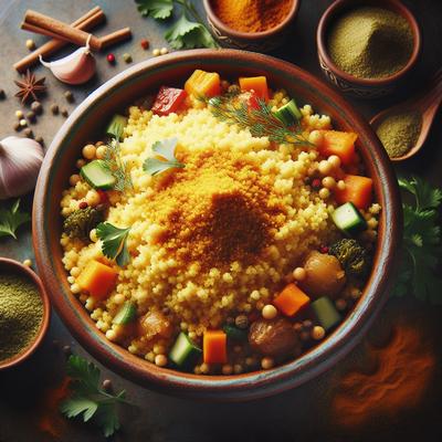 Image of Spiced Golden Couscous