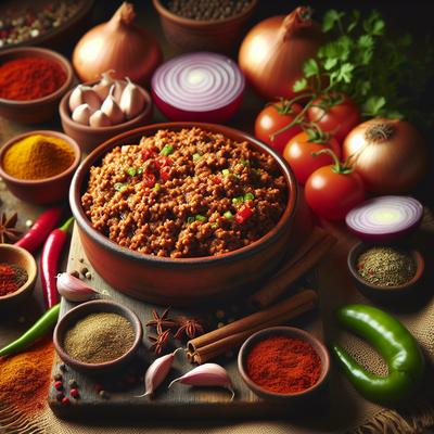 Image of Spiced Ground Beef for Stuffing Vegetables