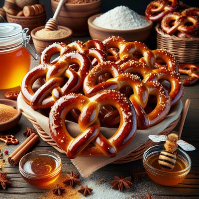 Image of Spiced Honey Pretzels
