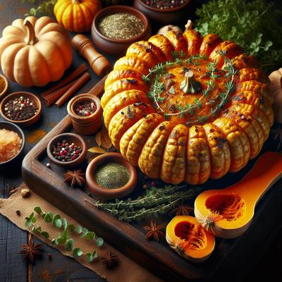 Image of Spiced Hubbard or Butternut Squash Bake