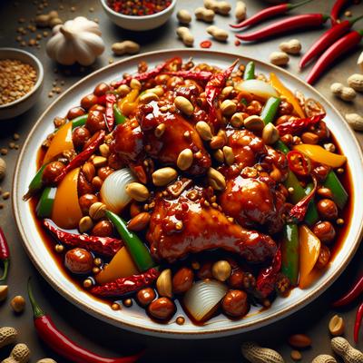 Image of Spiced Kung Pao Chicken
