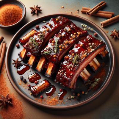 Image of Spiced Maple Spareribs