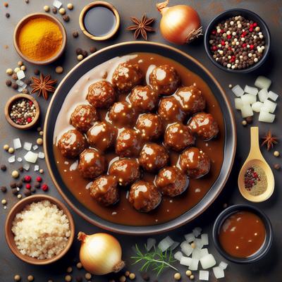 Image of Spiced Meatballs and Gravy