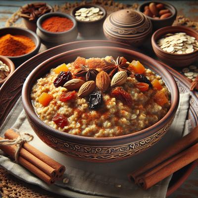 Image of Spiced Microwave Oatmeal Mix Oamc