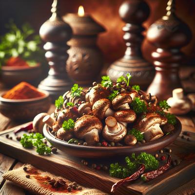 Image of Spiced Mushrooms