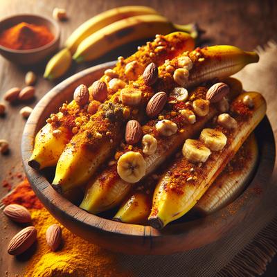 Image of Spiced Nutty Bananas