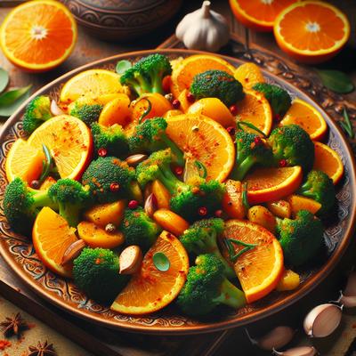 Image of Spiced Orange Broccoli