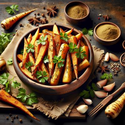 Image of Spiced Parsnips Mzoura