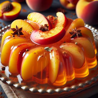 Image of Spiced Peach Jello Salad
