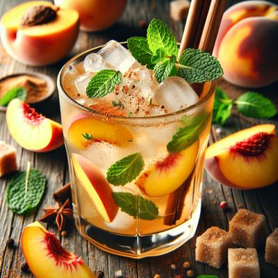 Image of Spiced Peach Mojito