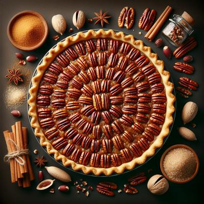 Image of Spiced Pecan Pie Crust
