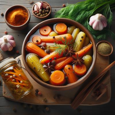 Image of Spiced Pickled Carrots