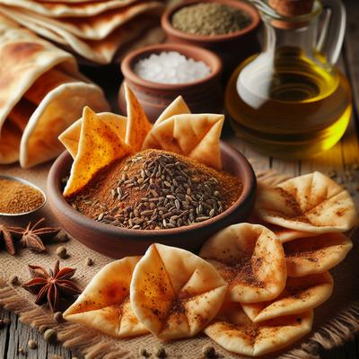 Image of Spiced Pita Cumin Crisps