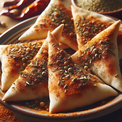 Image of Spiced Pita Triangles