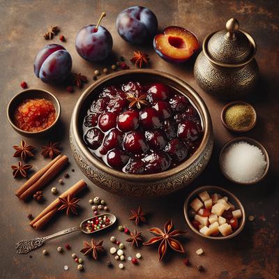Image of Spiced Plum Chutney