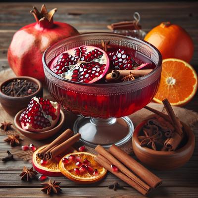 Image of Spiced Pomegranate Punch