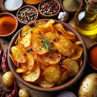 Image of Spiced Potato Crisps