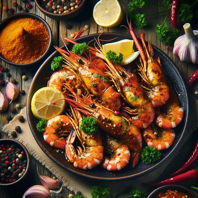 Image of Spiced Prawns